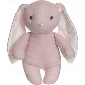 plyšák Plyšák králíček Elina, růžový, 20 cm