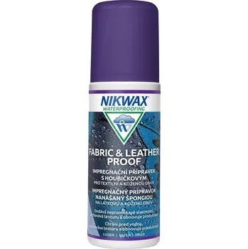 Přípravek pro údržbu obuvi Impregnace NIKWAX Textil a kůže houbička 125 ml