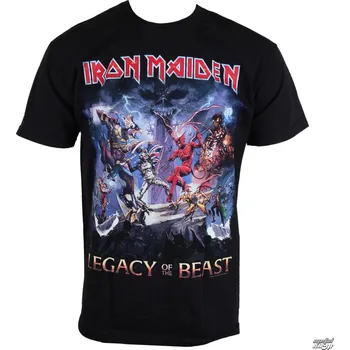 Pánské tričko Tričko metal pánské Iron Maiden - Legacy Of The Beast - ROCK OFF - IMTEE55MB - M