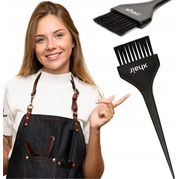 Kosmetický štětec Pędzel do farbowania włosów 5,5cm štěteček pro aplikaci barvy XHAIR
