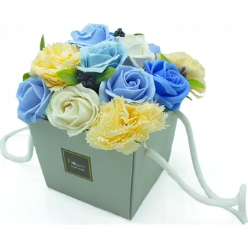 umělá květina KYTICE Z MÝDLOVÝCH KVĚTŮ KRÁSNĚ VONÍ DÁREK