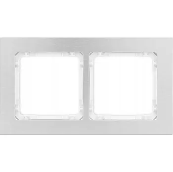 Dvojitý Rámeček Karlik stříbrný