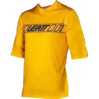 cyklistický dres Leatt cyklistický dres MTB Enduro 3.0 Gold Zlatá M