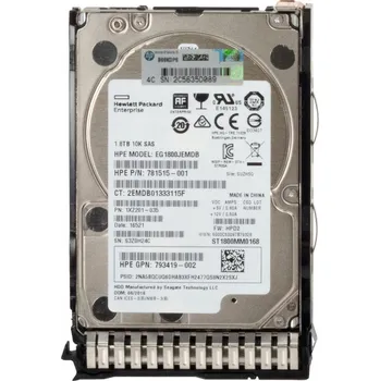 Interní pevný disk HP 791055-001 781515-001 1,8 TB 10K 128 MB SAS-3 2,5'' EG1800JEMDB