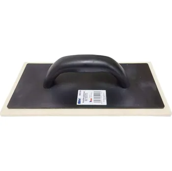 Zednické hladítko Hladítko plastové Magg 080194 - 280x140x8mm, plsť vlněná bílá, 0.32kg