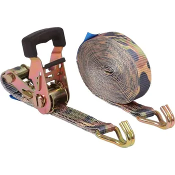 Upínací popruh Upínací popruh dvoudílný ARMY 1,5 t 25 mm , 10 m