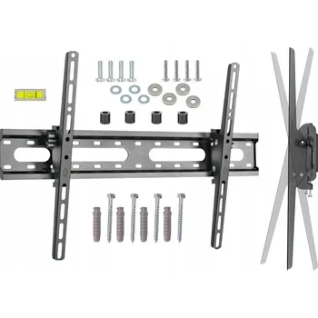 Televizní držák EXTRA SILNÝ SKLOPNÝ DRŽÁK NA TELEVIZOR 32-85 PALCŮ UNIVERZÁLNÍ VĚŠÁK NA TV