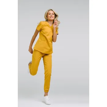 Dámské kalhoty Zdravotnické kalhoty SpaWear žluté L