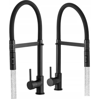 Vodovodní baterie Stojánková kuchyňská baterie APKOMFORT VENTO černá