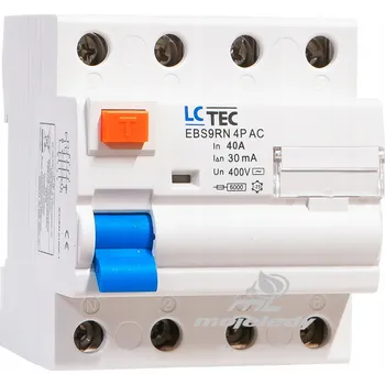 Proudový chránič Proudový chránič 3fázový 40A 3P+N 30mA AC 4P LC
