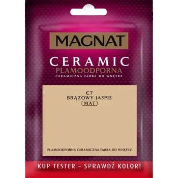 barva na zeď Keramická Barva na zeď Magnat 0,03 l C7 Hnědá jaspisová matná