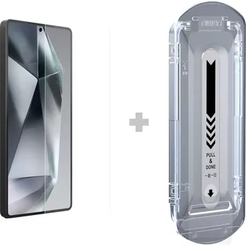 Mobilní telefon Nillkin Tvrzené Sklo 0.25mm Guardian 2.5D pro Samsung Galaxy S25+ Black (s aplikátorem)