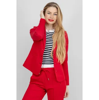 Dámské sako Red Button dámské sako letní Babs Punta červené Velikost: XL