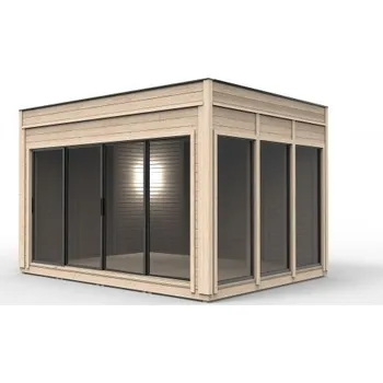 Zahradní domek Nordic wood Zahradní domek Cube 3x4 -hotové řešení