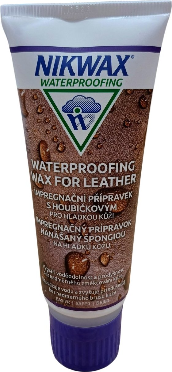 NIKWAX WaterProofing Wax for Leather (krém - přírodní) 100 ml