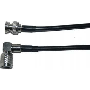 elektrický kabel Anténní kabel PAV Kabel s úhlovým TNC konektorem / BNC konektor 1 m