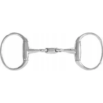 Udidlo pro koně Dvoukloubový Udidlo Horze olivový 13,5 cm