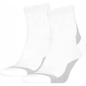 Dámské ponožky Puma Elements Unisex Performance Běžecké ponožky do čtvrtiny lýtka, 2 páry, velikost 39-42