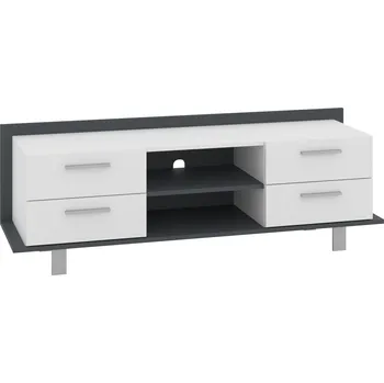Televizní stolek Max-i Televizní stolek ERMEN Zvolte barvu:: antracit + bílá