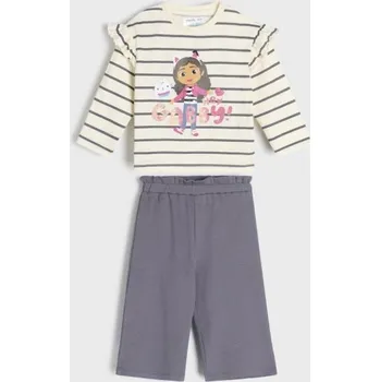 Sinsay - Žerzejová souprava Gabby's Dollhouse - krémová - 361DG-01X - 361DG-01X-74