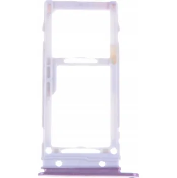 Náhradní kryt pro mobilní telefon Držák SIM karty a SD karty Samsung S9 G960 Dual fialový