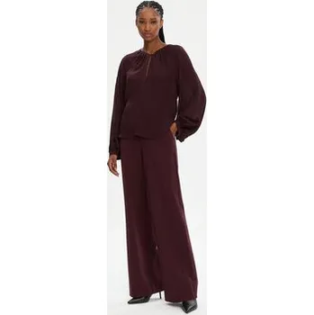 Dámská halenka STAUD Halenka Fabian R24F1106SG Bordó Regular Fit L