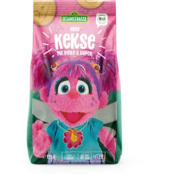 Bonbon Sesamstrasse Sušenky vanilka oves&nbsp;125&nbsp;g bio