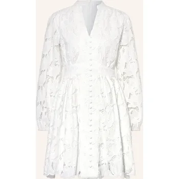 Dámské šaty Mrs & Hugs Dámské Krajkové Šaty, bílá, 42