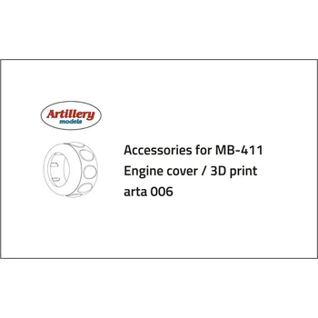 Plastikový model Fly 1/72 MB-411 Engine cover (FLY)