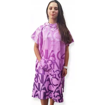 Pláštěnka Pončo Malokee Vřes VEL. Růžové