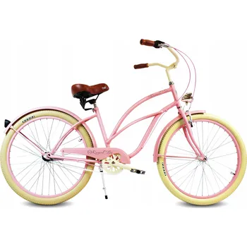 Jízdní kolo Rower miejski 28 holenderski damka dámské růžové