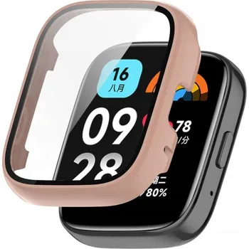 Pouzdro na mobilní telefon OCHRANNÉ POUZDRO + TVRZENÉ SKLO 2v1 PRO XIAOMI REDMI WATCH 3 ACTIVE | BARVY