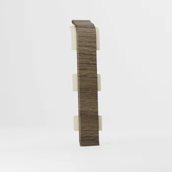 soklová lišta Spojka Salag PVC 24 x 75, délka 1 cm, dub
