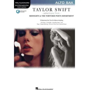 Taylor Swift: Selections from Midnights & The Tortured Poets Department (noty na altsaxofon)(+audio)