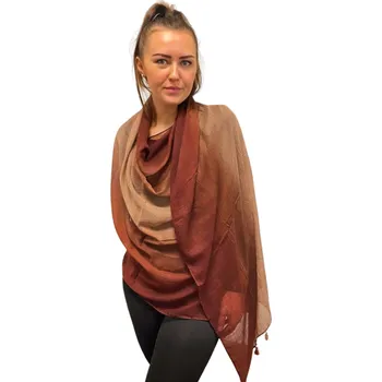 Dámský šátek 90 x 175 cm jemné barvy - 14