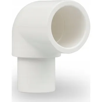 Fitinka PVC-U koleno s vnějším závitem 1/2" 90° k lepení NIBCO
