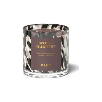 Svíčka Sojová vonná svíčka Kler Aroma Wood Quartet