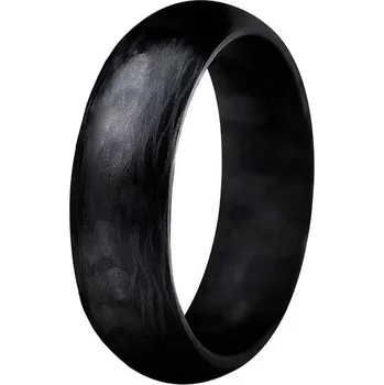 Prsten SWEPOL Pánský karbonový prsten, šíře 6 mm - velikost 69 - CR400-6-69
