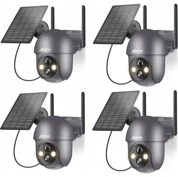 IP kamera SADA SOLÁRNÍCH KAMER NA BATERIE + ZÁZNAMOVÉ ZAŘÍZENÍ