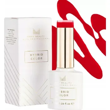 Lak na nehty KRVAVĚ ČERVENÝ HYBRIDNÍ LAK | 904 CLASSIC RED | HYBRID COLOR | UV