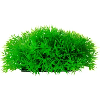 Dekorace do akvária JK ANIMALS, plastová rostlinka mech, 11 cm