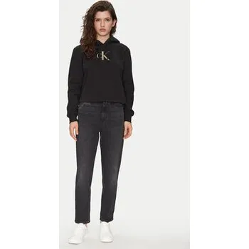 Pánské džíny Calvin Klein Jeans Jeansy J20J224518 Černá Mom Fit 27_28