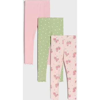 Dívčí spodní prádlo Sinsay - Sada 3 legín - vícebarevná - 182CI-MLC - 182CI-MLC-140