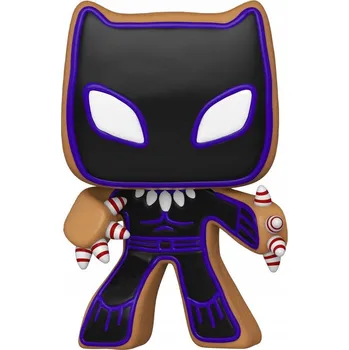 Figurka Funko Pop! Marvel: Vánoční - Perníkový Black Panther
