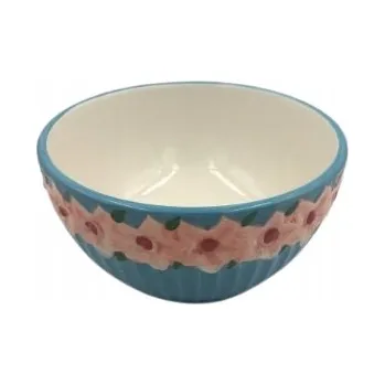 Miska 14x7 cm s květinovým vzorem