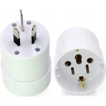 Adaptér z Polska, Schuko, Itálie na Austrálii, Čínu