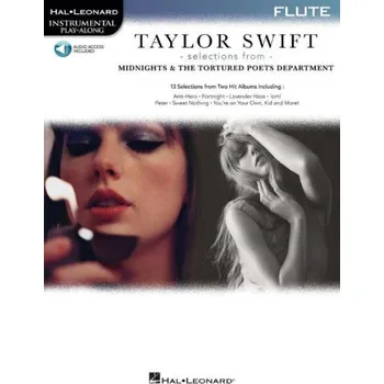 Taylor Swift: Selections from Midnights & The Tortured Poets Department (noty na příčnou flétnu)(+audio)
