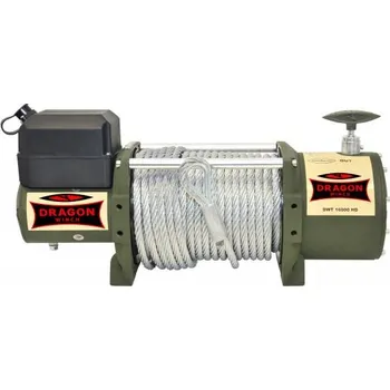 lanový naviják DRAGONWINCH Elektrický naviják DWT 16000 HD, 7,25 t, 12 V, Ocelové lano, Dragon Winch, Truck