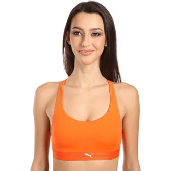 Podprsenka Dámská sportovní podprsenka Puma oranžová (701228124 002) M 701228124 002 Možnost vrácení zboží ZDARMA do 120 dnů!