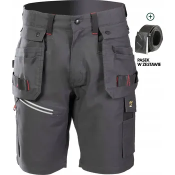 Pracovní oblečení Krátké pracovní kalhoty Seven Kings PRO GRAFIT vel. 58
